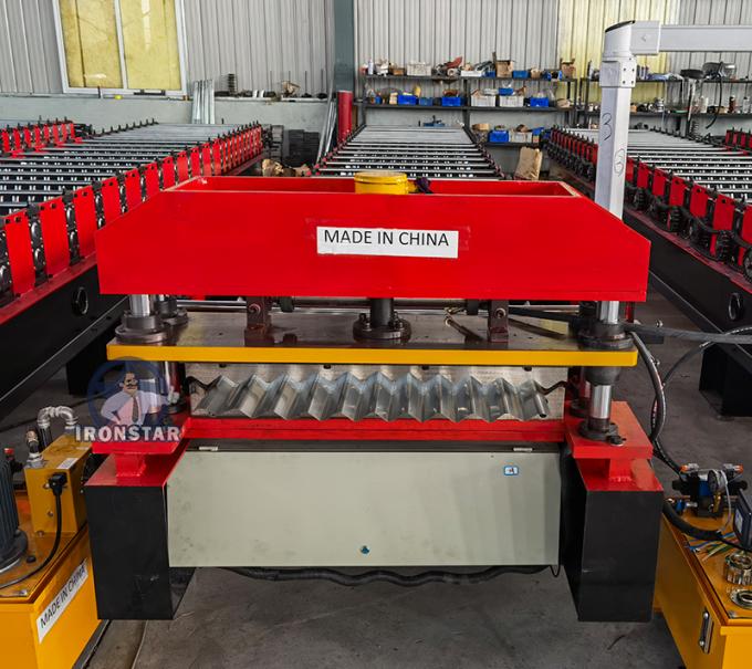 petit pain 762 ondulé formant la machine