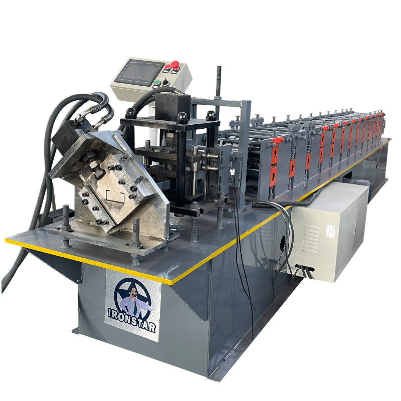 0.8-2mm Stud And Track Machine Galvanized Color Steel C Channel Roll Forming Machine OEM