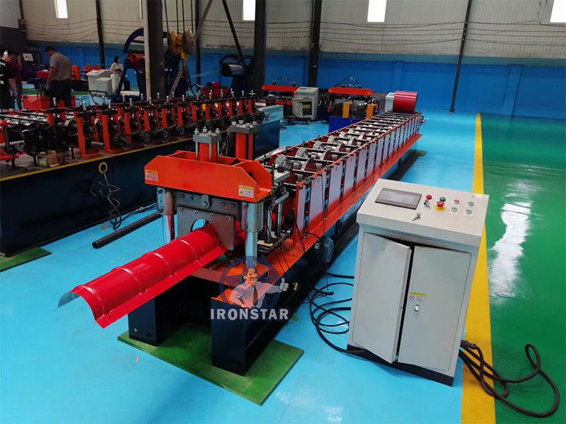 Automatic Metal Roll Forming Machines Circle Roof Ridge Cap Roll Forming Machine
