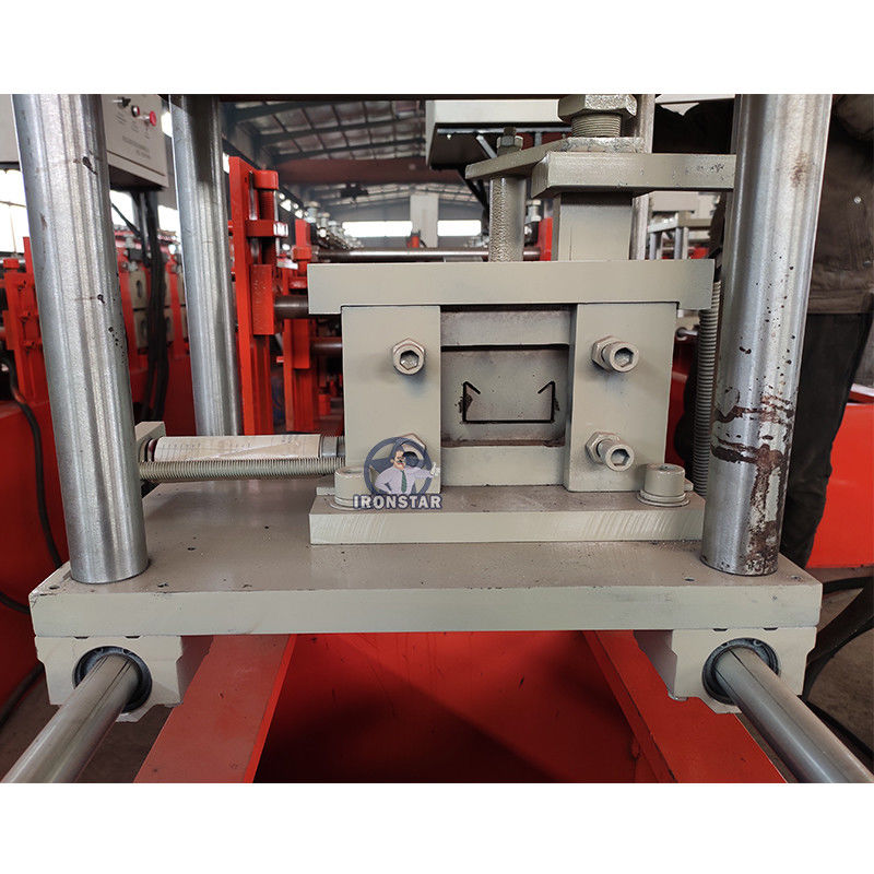 0.3-0.8mm Stud And Track Machine Ceiling C Channel Roll Forming Machine Customized