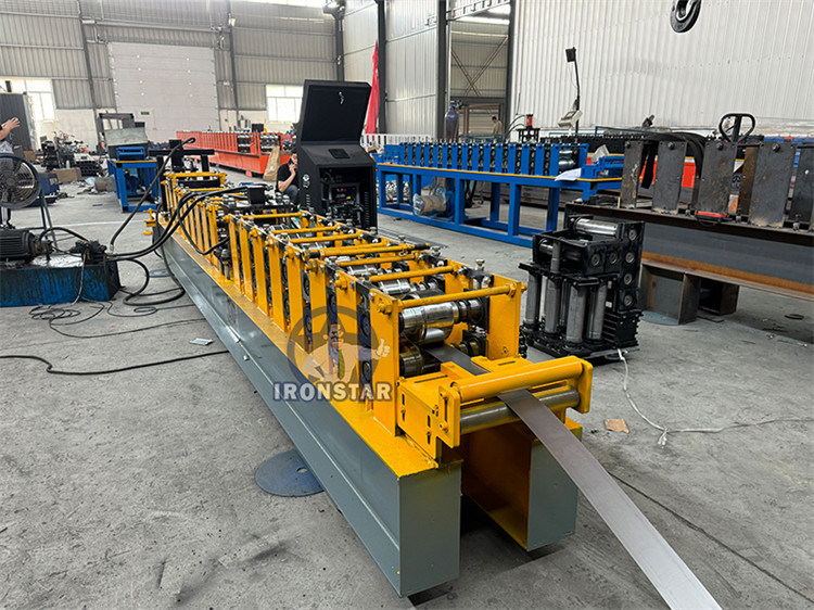 “Kazakhstan Market Special J Channel Bracket Roll Forming Machine Fully Automatic Galvanized Steel J Profile Support Bracket Forming Equipment For Construction Building Materials”