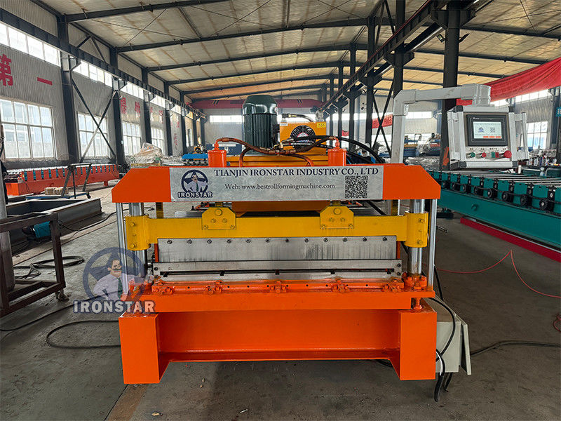T10 C10 Trapezoidal roofing sheet roll forming machine in Kyrgyzstan metal roof roll forming machine metal roof machine