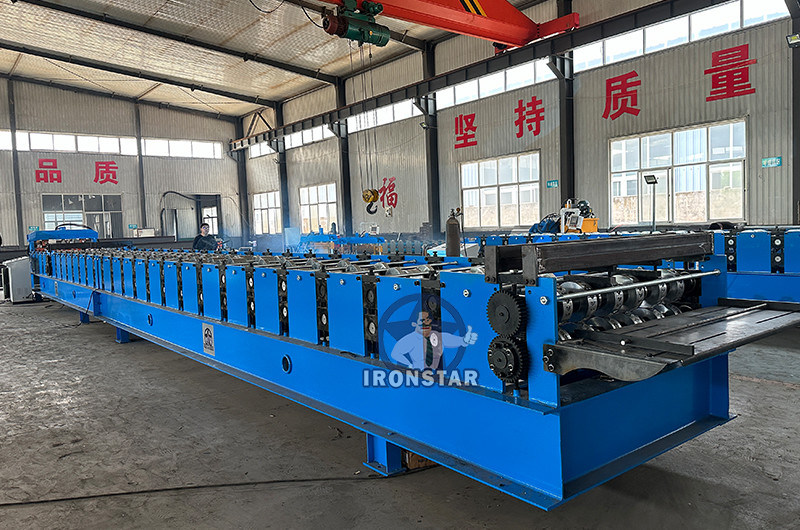 “2.5 Inch Floor Deck Roll Forming Machine American Standard Metal Decking Sheet Making Machine America Market 2.5 Inch Metal Floor Deck Roll Former Galvanized Steel Deck Panel Forming Machine”