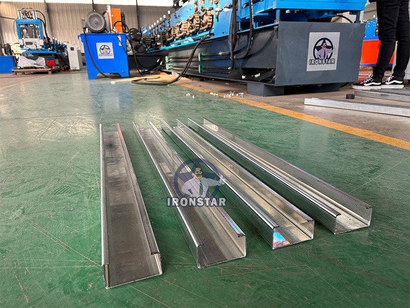 “Fully Automatic 80-300mm CZ Purlin Roll Forming Machine C and Z Purlin Size Interchangeable Forming Machine”