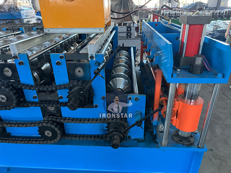 “Automatic PLC 5 Rib 6 Rib Trapezoidal Roof Sheet Double Layer Roll Forming Machine  Market High Precision 5 Rib 6 Rib Trapezoidal Sheet Double Layer Cold Roll Forming Machine Supplier in C”