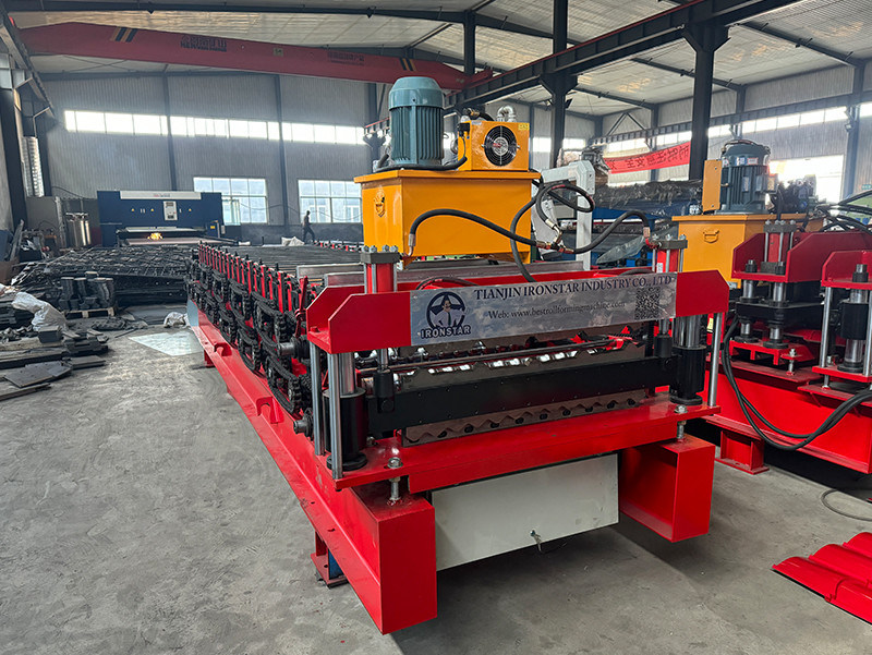 “High‑Efficiency Full‑Automatic 840 Trapezoidal 836 Corrugated Roof Tile Double Layer Roll Forming Machine For Bolivia Metal Roof Production”