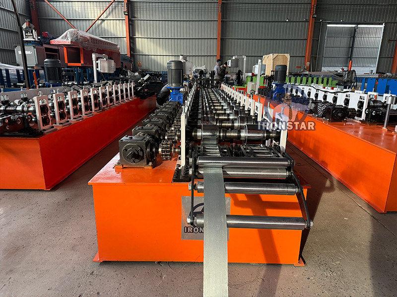 “2 In 1 Combined Roll Forming Machine Shadow Wall Angle U Stud C C Stud Automatic Forming Machine For UAE Construction Market”