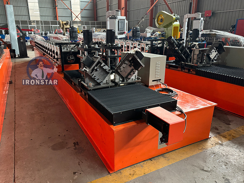 “2 In 1 Combined Roll Forming Machine Shadow Wall Angle U Stud C C Stud Automatic Forming Machine For UAE Construction Market”