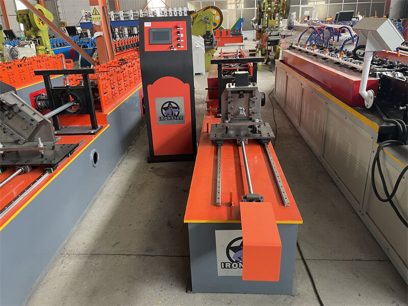 “Drywall Framing Omega Furring Roll Forming Machine PLC Control Hydraulic Cutting Omega Furring Channel Forming Equipment”